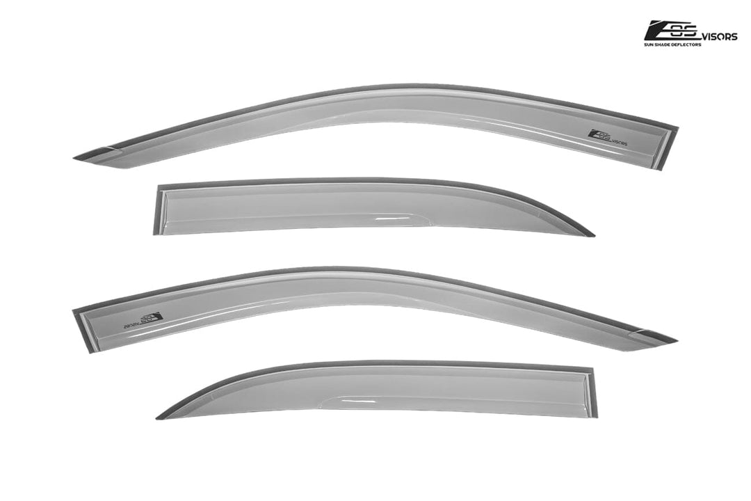 2003-2008 Toyota Corolla Window Visors Wind Deflectors Rain Guards (Copy) (Copy) Tape-On EOS Visors 