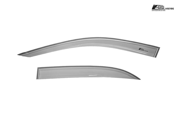 2003-2008 Toyota Corolla Window Visors Wind Deflectors Rain Guards (Copy) (Copy) Tape-On EOS Visors 