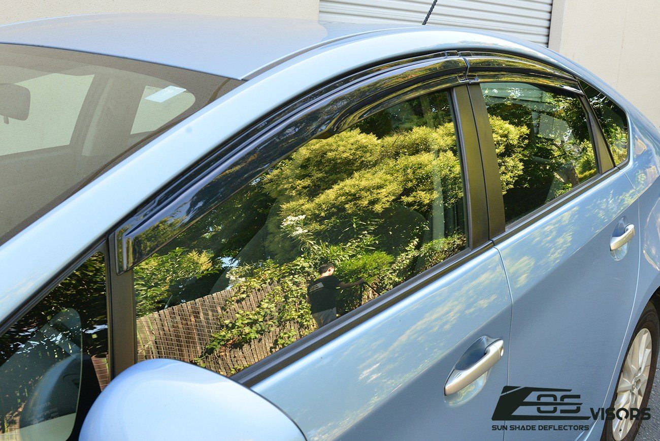 2010-15 Toyota Prius Window Visors Wind Deflectors Rain Guards