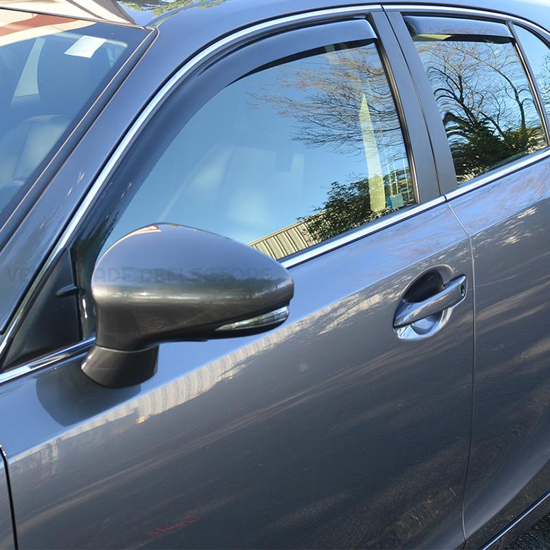 Car Window Visors Lexus Ux 2019-2022 Tape-on Side Wind Deflectors Visors  4-Piece Rain Shade Guard Weather Shields Accessories - China Car Window  Visor, Vent Visor