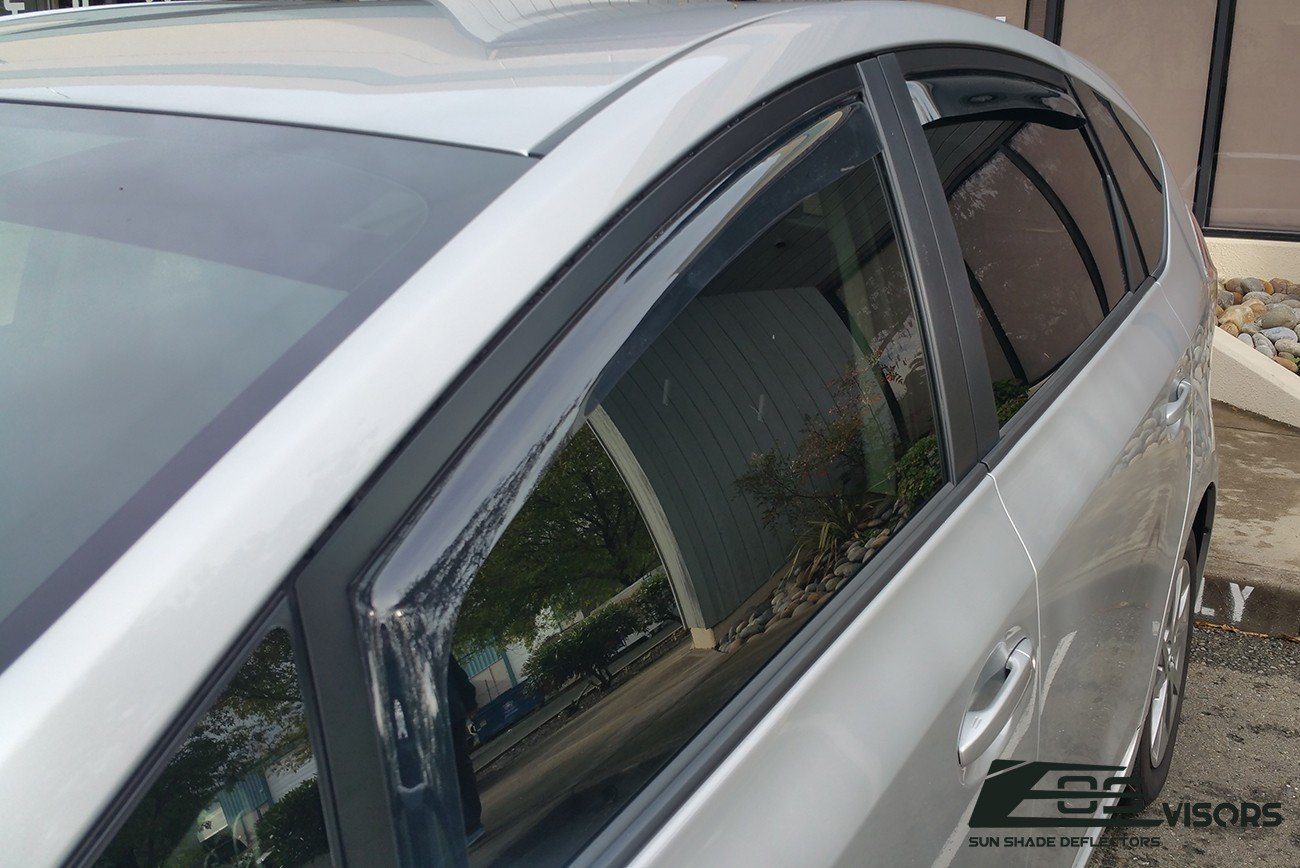 Prius deals window visor