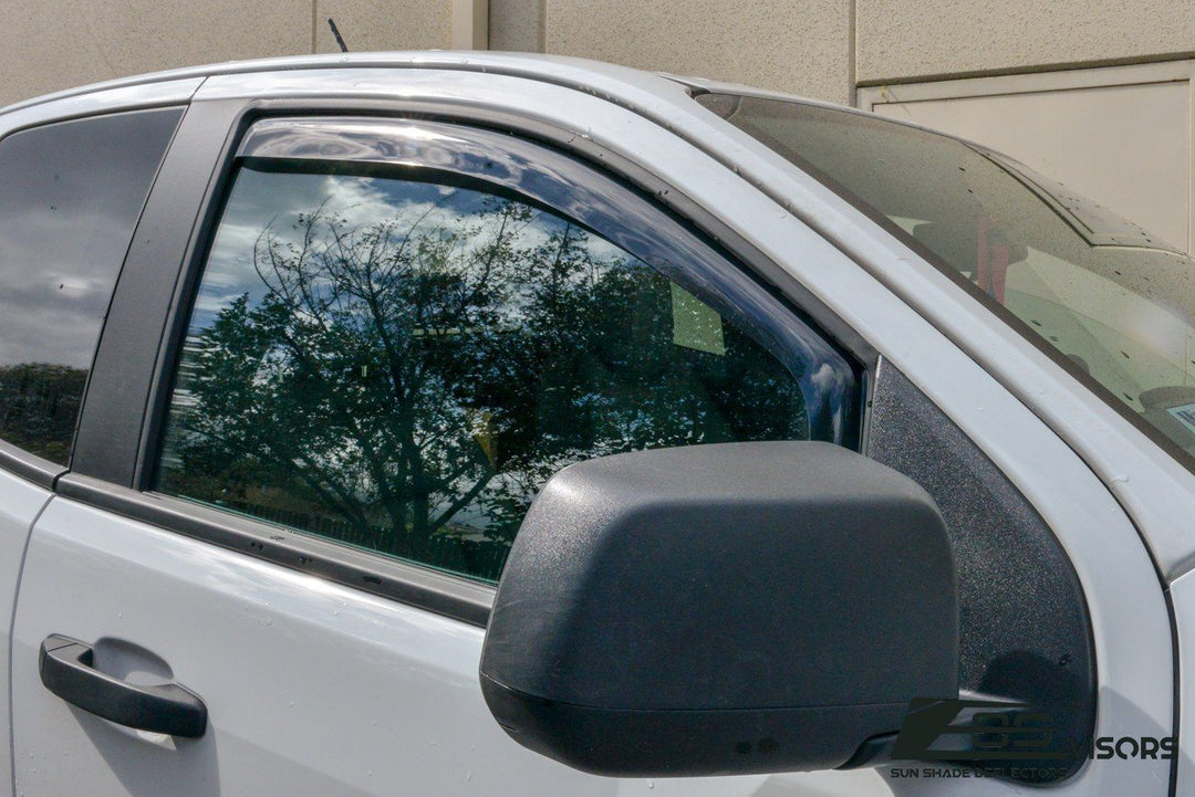 Window Vent Visor Ford Ranger 2015+Wind Deflectors Rain Guards