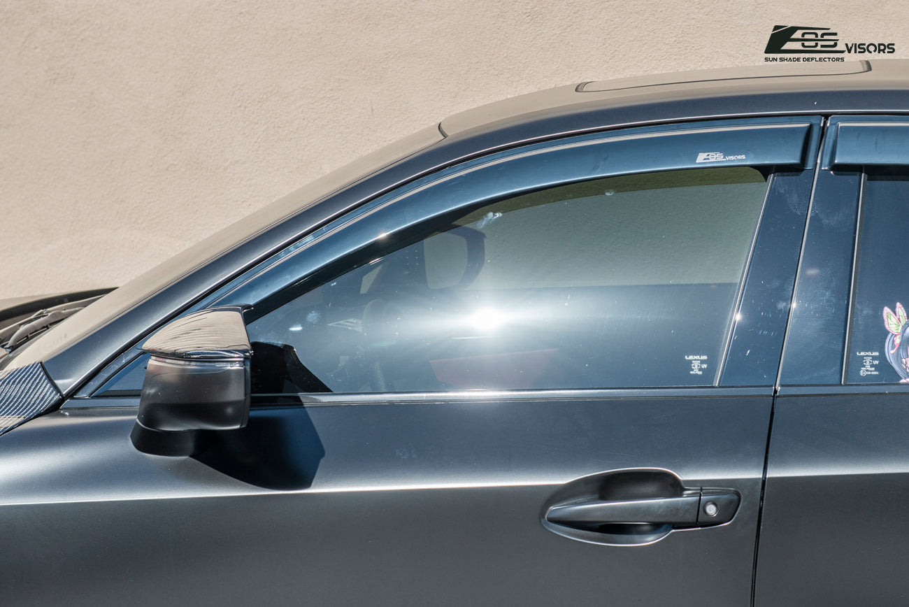 Lexus is300h deals wind deflectors